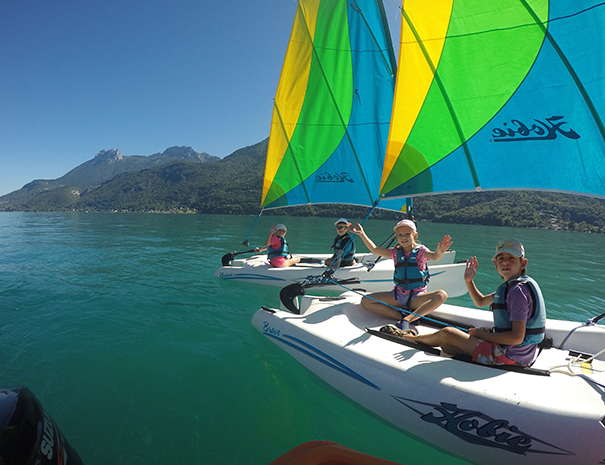 hobbie bravo club nautique doussard lac d'annecy